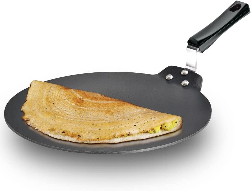 Hawkins Futura Non Stick Dosa Tava, 30 cm Diameter  Free Shipping